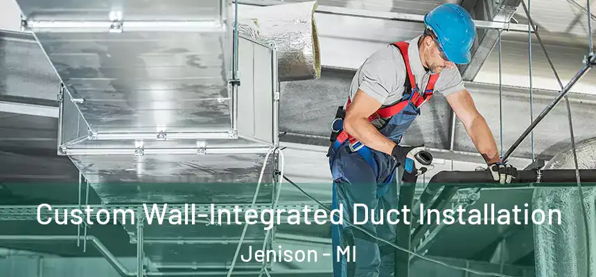  Custom Wall-Integrated Duct Installation Jenison - MI